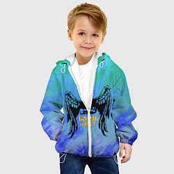 Куртка с капюшоном детская Король и Шут, цвет: 3D-белый — фото 2