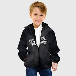 Куртка с капюшоном детская My Chemical Romance, цвет: 3D-черный — фото 2