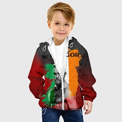 Куртка с капюшоном детская Конор, цвет: 3D-белый — фото 2