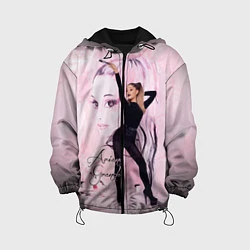 Куртка с капюшоном детская Ariana Grande, цвет: 3D-черный