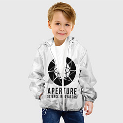 Куртка с капюшоном детская PORTAL, цвет: 3D-белый — фото 2