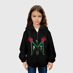 Куртка с капюшоном детская Пайтон Мурмайер, цвет: 3D-черный — фото 2