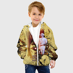 Куртка с капюшоном детская Егор Крид, цвет: 3D-белый — фото 2