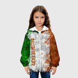 Куртка с капюшоном детская Конор МакГрегор, цвет: 3D-белый — фото 2