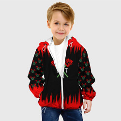 Куртка с капюшоном детская ТИКТОКЕР - PAYTON MOORMEIE, цвет: 3D-белый — фото 2