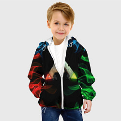 Куртка с капюшоном детская Ark Survival Evolved, цвет: 3D-белый — фото 2