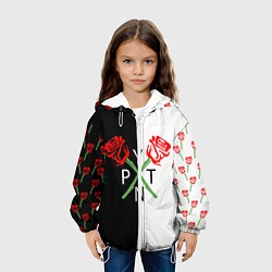 Куртка с капюшоном детская Payton Moormeier, цвет: 3D-белый — фото 2