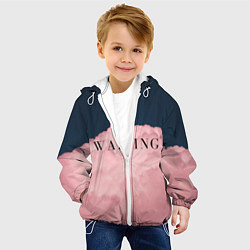 Куртка с капюшоном детская WAITING, цвет: 3D-белый — фото 2