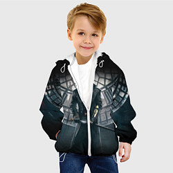 Куртка с капюшоном детская Assassin’s Creed, цвет: 3D-белый — фото 2