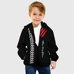 Куртка с капюшоном детская Three Days Grace, цвет: 3D-черный — фото 2