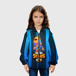 Куртка с капюшоном детская Brawl Stars GT Max, цвет: 3D-черный — фото 2