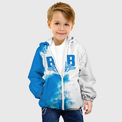 Куртка с капюшоном детская ВДВ, цвет: 3D-белый — фото 2