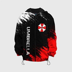 Куртка с капюшоном детская UMBRELLA CORP, цвет: 3D-черный