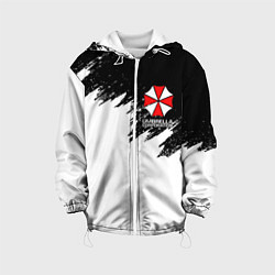 Куртка с капюшоном детская UMBRELLA CORP, цвет: 3D-белый