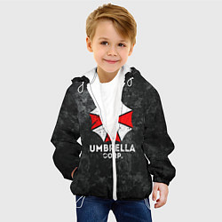 Куртка с капюшоном детская UMBRELLA CORP, цвет: 3D-белый — фото 2