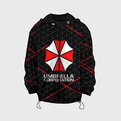 Куртка с капюшоном детская UMBRELLA CORP, цвет: 3D-черный