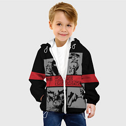 Куртка с капюшоном детская Cowboy Bebop anime, цвет: 3D-белый — фото 2