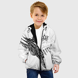 Куртка с капюшоном детская ВВС России, цвет: 3D-черный — фото 2