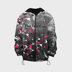 Куртка с капюшоном детская Three Days Grace art, цвет: 3D-черный