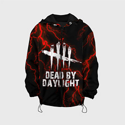 Куртка с капюшоном детская Dead by Daylight, цвет: 3D-черный