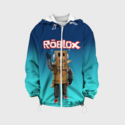 Куртка с капюшоном детская ROBLOX, цвет: 3D-белый