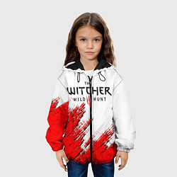 Куртка с капюшоном детская THE WITCHER, цвет: 3D-черный — фото 2