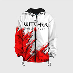 Куртка с капюшоном детская THE WITCHER, цвет: 3D-черный