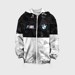Куртка с капюшоном детская BMW M SPORT, цвет: 3D-белый