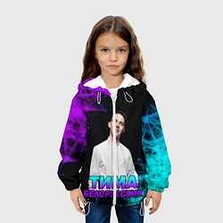 Куртка с капюшоном детская Тима Белорусских, цвет: 3D-белый — фото 2