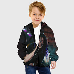 Куртка с капюшоном детская МУЗЫКА БИЛЛИ, цвет: 3D-черный — фото 2