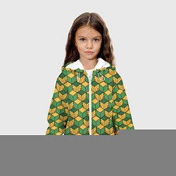 Куртка с капюшоном детская ГИЮ ТОБИОКА, цвет: 3D-белый — фото 2