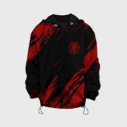 Куртка с капюшоном детская Стальной алхимик, цвет: 3D-черный