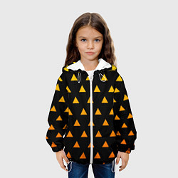Куртка с капюшоном детская ЗЕНИЦУ КИМОНО, цвет: 3D-белый — фото 2