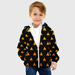 Куртка с капюшоном детская ЗЕНИЦУ КИМОНО, цвет: 3D-белый — фото 2