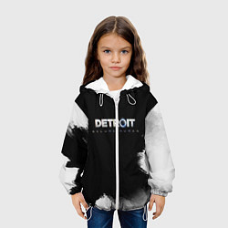 Куртка с капюшоном детская Detroit:Become Human, цвет: 3D-белый — фото 2