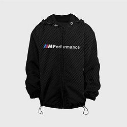 Куртка с капюшоном детская BMW M PERFORMANCE, цвет: 3D-черный