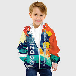 Куртка с капюшоном детская Eminem и Juice WRLD, цвет: 3D-белый — фото 2