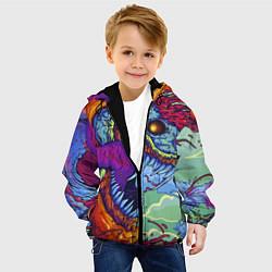 Куртка с капюшоном детская HYPERBEAST, цвет: 3D-черный — фото 2