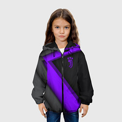 Куртка с капюшоном детская Juventus F C, цвет: 3D-черный — фото 2