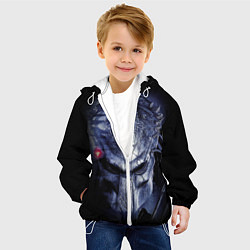 Куртка с капюшоном детская PREDATOR, цвет: 3D-белый — фото 2