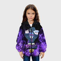 Куртка с капюшоном детская Brawl Stars DJ Frank, цвет: 3D-черный — фото 2