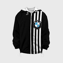 Куртка с капюшоном детская BMW SPORT, цвет: 3D-белый