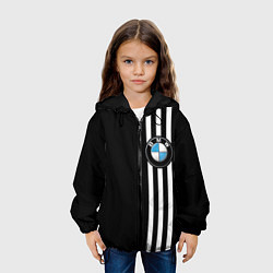 Куртка с капюшоном детская BMW SPORT, цвет: 3D-черный — фото 2