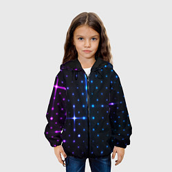 Куртка с капюшоном детская STAR NEON, цвет: 3D-черный — фото 2
