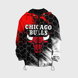 Куртка с капюшоном детская CHICAGO BULLS, цвет: 3D-черный