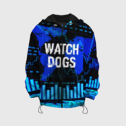 Куртка с капюшоном детская Watch Dogs, цвет: 3D-черный