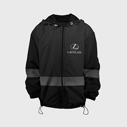 Куртка с капюшоном детская LEXUS, цвет: 3D-черный