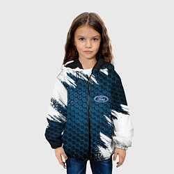 Куртка с капюшоном детская FORD, цвет: 3D-черный — фото 2