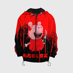 Куртка с капюшоном детская Roblox Piggy, цвет: 3D-черный
