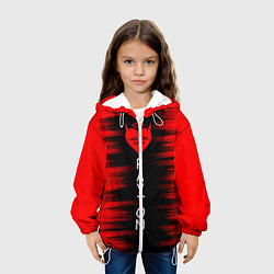 Куртка с капюшоном детская Payton, цвет: 3D-белый — фото 2